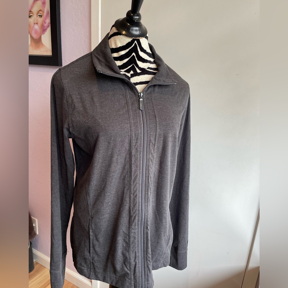 Roots Women's Charcoal Zip-Up Jacket